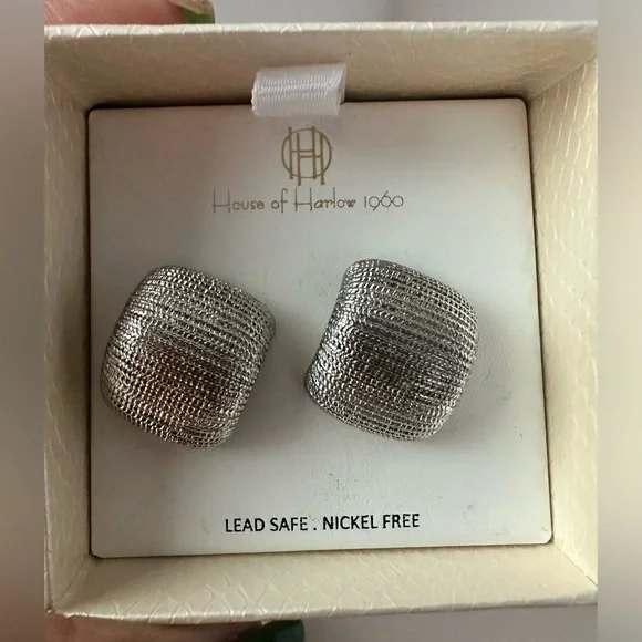 HOH Stud Earrings - Picture 2 of 2